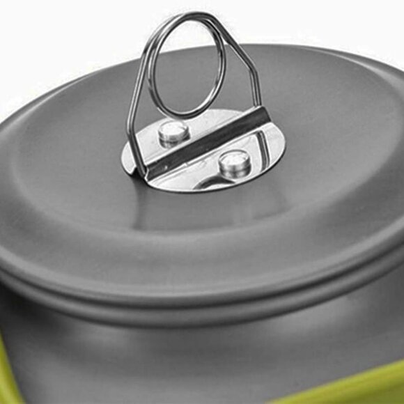 Outdoor Camping Kettle, Aluminum Alloy Tea Kettle with Carrying Bag 1 Pack - Picture 8 of 12